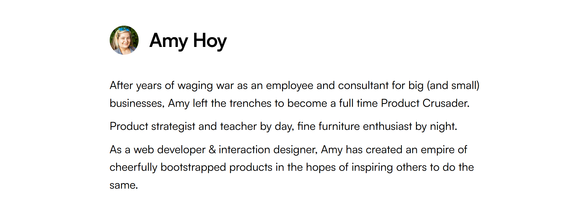 Amy Hoy深度访谈：独立开发者逆势生存与盈利完全指南